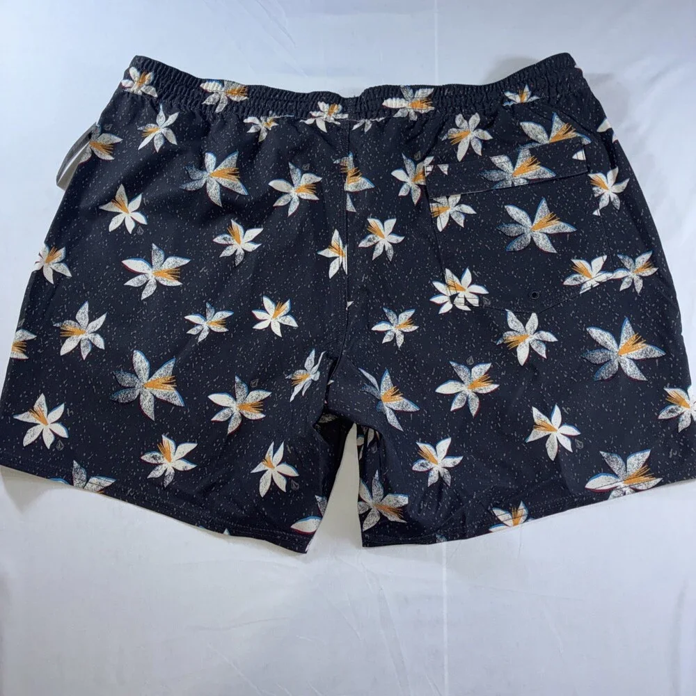 Volcom Manic Swim Trunks‎ Floral Pattern Men’s XXL NWT